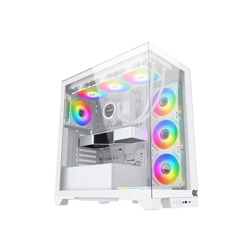 XIGMATEK ENDORPHIN ULTRA ARCTIC MID-TOWER ARGB GAMING CASE