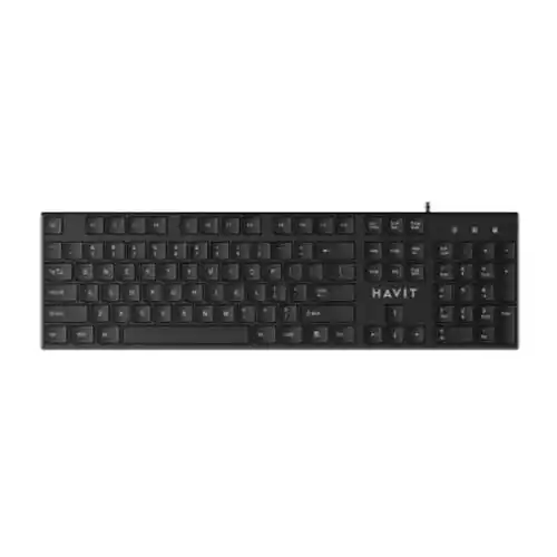 HAVIT KB250 USB WIRED KEYBOARD thumbnail