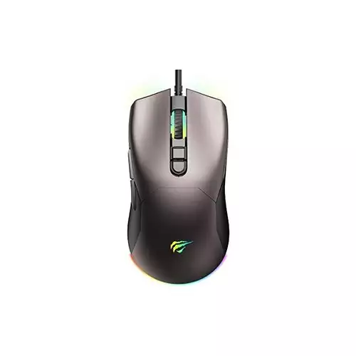 Havit MS1035 Wired Programmable RGB Gaming Mouse (Black)