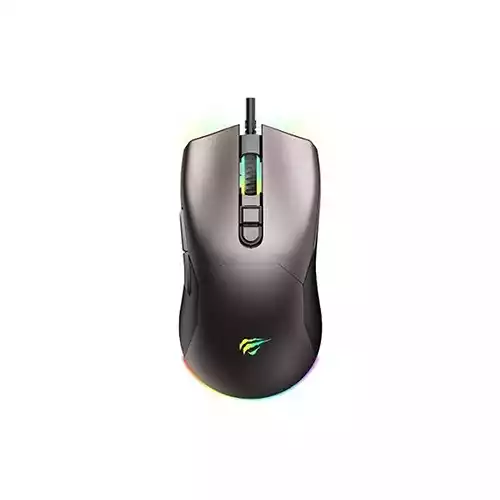 Havit MS1035 Wired Programmable RGB Gaming Mouse (Black) thumbnail