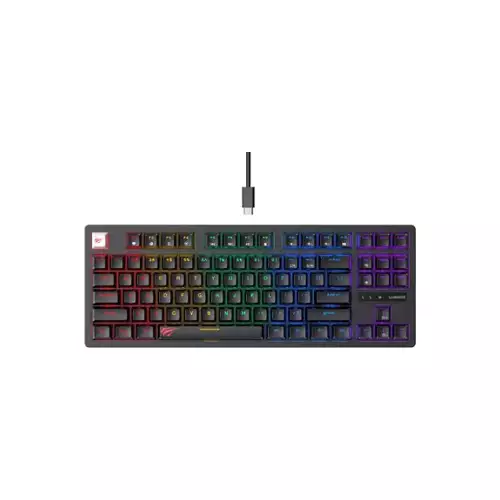 HAVIT KB892L Backlit 87 Keys Gaming Mechanical Keyboard