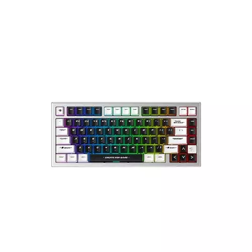 HAVIT Astralforce-1 Custom Aluminum Mechanical Wireless Gaming Gray Keyboard