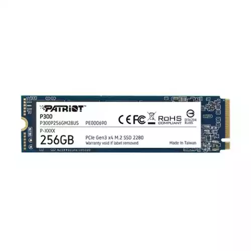Patriot P300 256GB M.2 2280 PCIe NVMe SSD