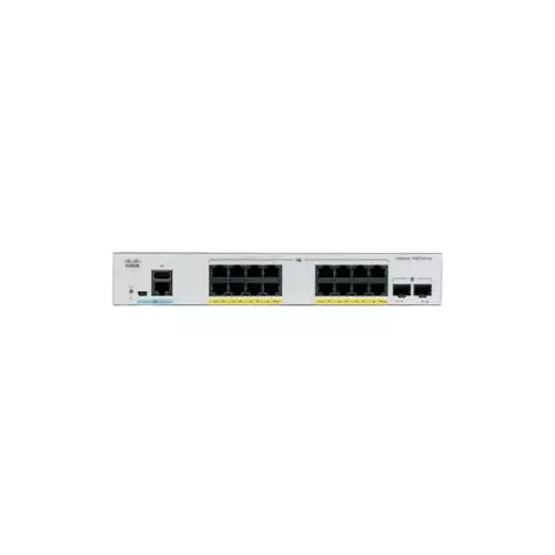 Cisco Catalyst C1000-16P-2G-L 16 Port PoE Ethernet Managed Switch
