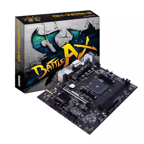 COLORFUL BATTLE-AX B450M-HD V14 DDR4 AM4 and Ryzen MOTHERBOARD