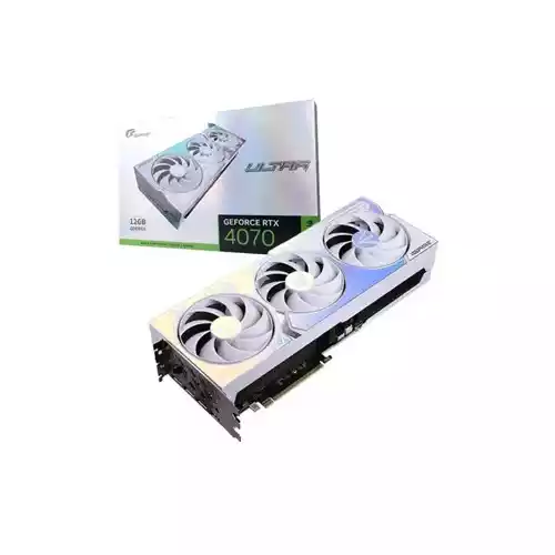 COLORFUL IGAME GEFORCE RTX 4070 ULTRA W OC V2-V 12GB GDDR6X GRAPHICS CARD thumbnail