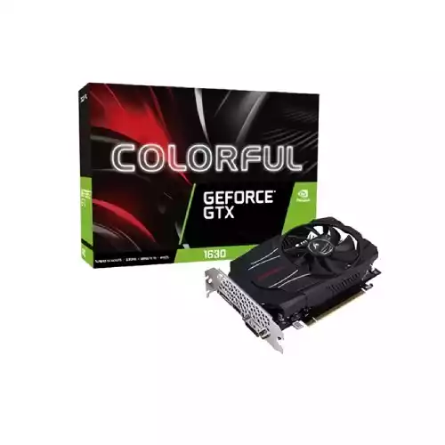 COLORFUL GEFORCE GTX 1630 MINI 4GD6-V GDDR6 4GB GRAPHICS CARD thumbnail
