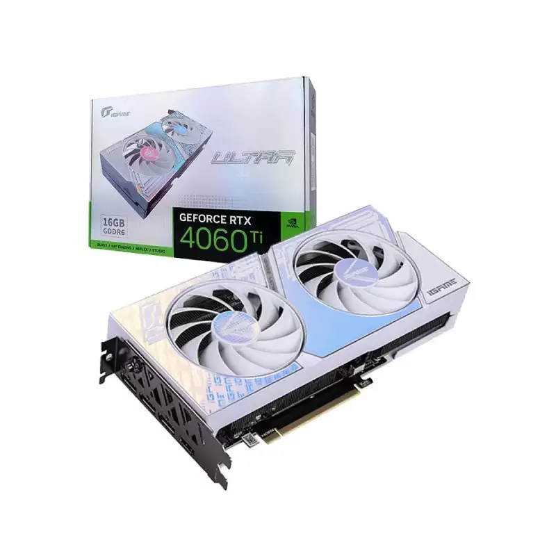 COLORFUL IGAME GEFORCE RTX 4060 TI ULTRA W DUO OC 16GB-V GDDR6 GRAPHICS CARD
