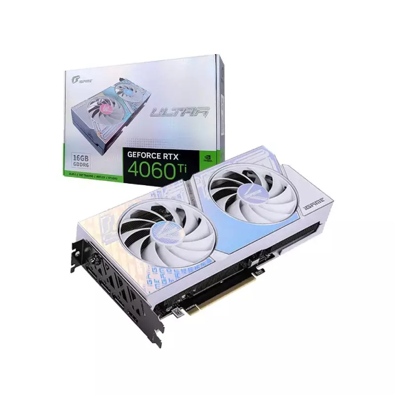 COLORFUL IGAME GEFORCE RTX 4060 TI ULTRA W DUO OC 16GB-V GDDR6 GRAPHICS CARD
