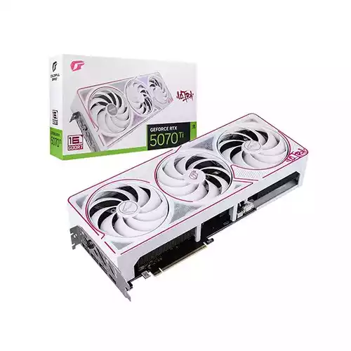 Colorful iGame GeForce RTX 5070 Ti Ultra W OC 16GB-V 16GB GDDR7 Graphics Card thumbnail