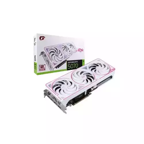 Colorful iGame GeForce RTX 5070 Ultra W OC 12GB-V GDDR7 Graphics Card thumbnail