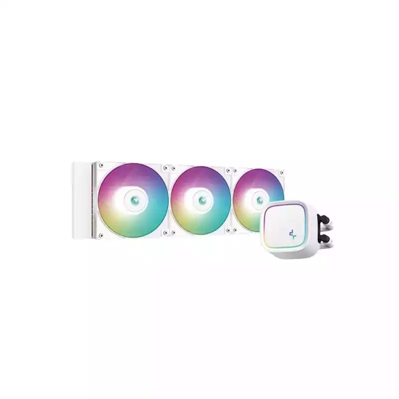 DEEPCOOL LE720 360mm ARGB All-in-One Liquid CPU Cooler (White)