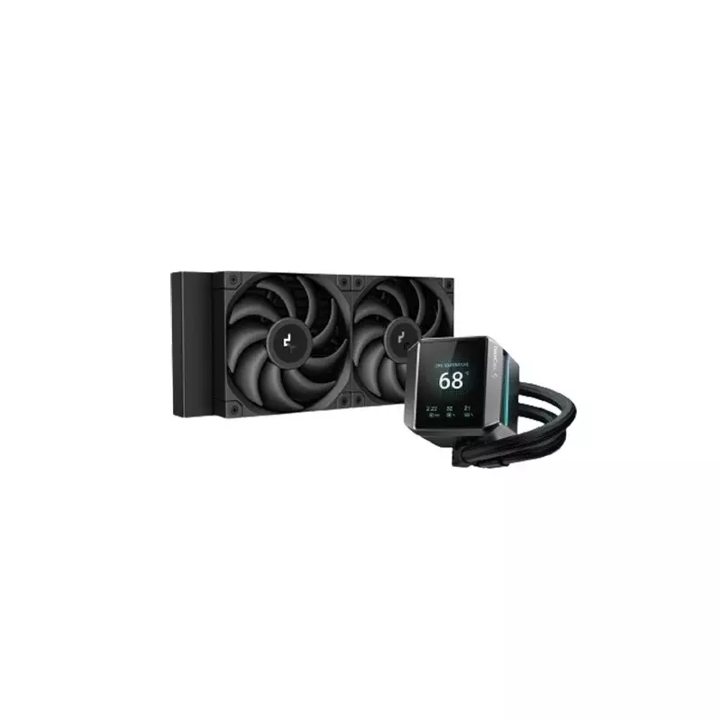 DeepCool MYSTIQUE 240 240mm CPU Liquid Cooler with TFT LCD Screen