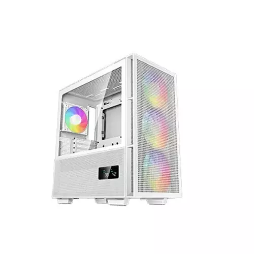 DEEPCOOL CH560 WH Tempered Glass Mid-Tower ATX Gaming Case