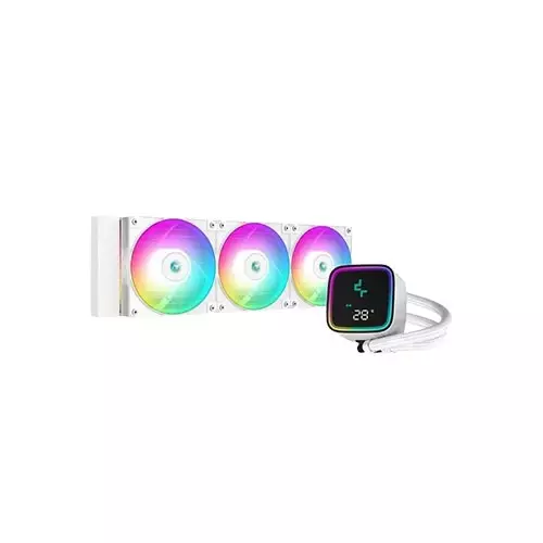 Deepcool LS720 SE Digital Liquid CPU Cooler (White)