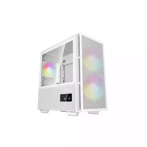 Deepcool CH360 Digital WH High Airflow mATX Mid-Tower Case