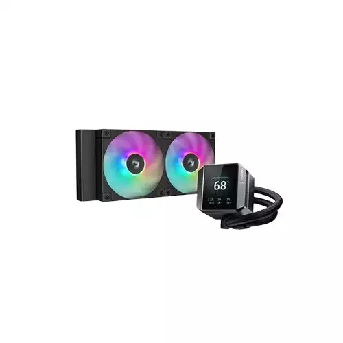 DeepCool MYSTIQUE 240 ARGB All In One Liquid CPU Cooler (Black)