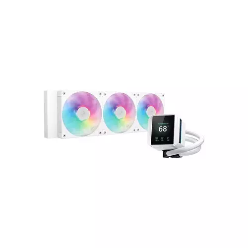 Deepcool MYSTIQUE 360 WH ARGB AIO Liquid CPU Cooler (White)