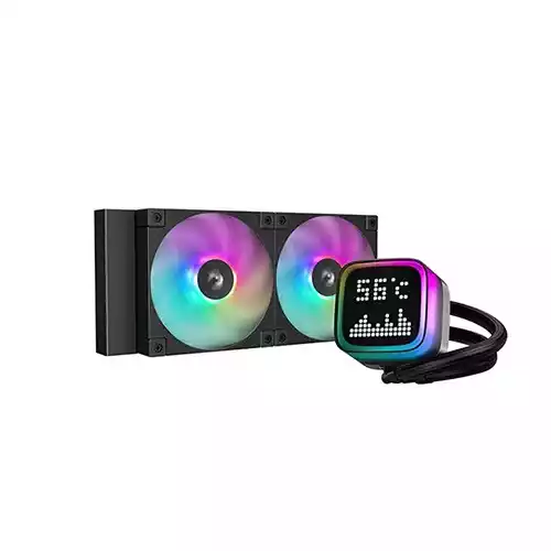 Deepcool LP240 240mm ARGB AIO Liquid CPU Cooler thumbnail