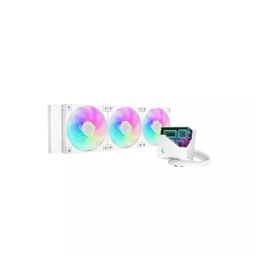 DeepCool LT360 ARGB 360mm Liquid CPU Cooler (white)