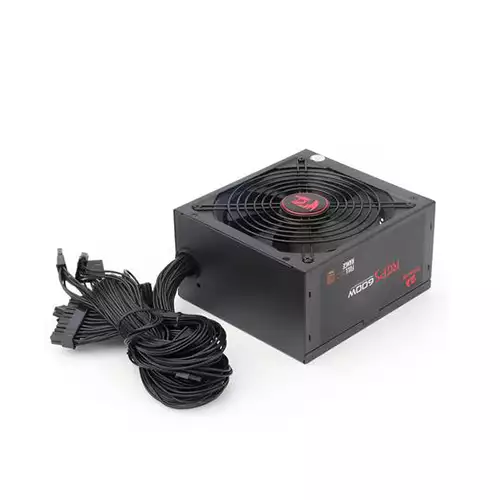 Redragon GC PS002 600W 80 plus bronze non modular Power Supply