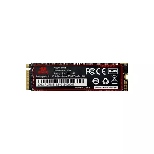 Redragon RM311 512GB PCIE GEN 3.0 M.2 NVME SSD