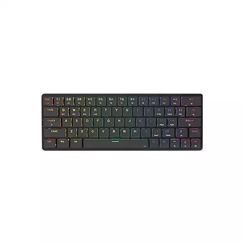 Redragon K624 Elise Pro RGB Low Profile Blue Switch Mechanical Keyboard