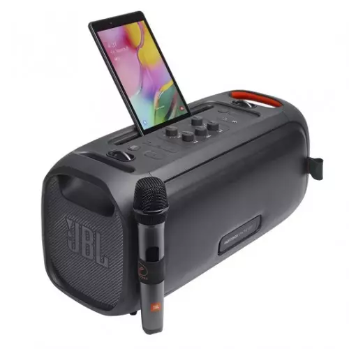 JBL PartyBox On-The-Go Portable Party Speaker and Wireless Mic-3