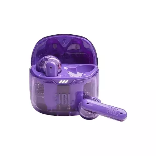 JBL Tune Flex Ghost In-Ear Bluetooth Earbuds (Purple Ghost)