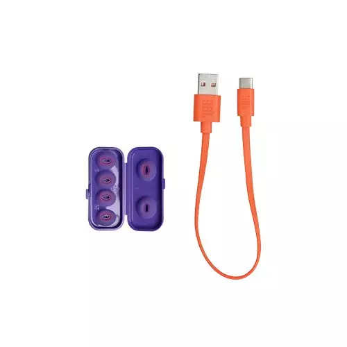 JBL Tune Flex Ghost In-Ear Bluetooth Earbuds (Purple Ghost)-4