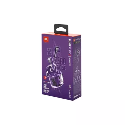 JBL Tune Flex Ghost In-Ear Bluetooth Earbuds (Purple Ghost)-5