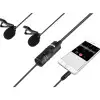 Boya BY-M1DM Dual Omni-directional Lavalier Microphone-2
