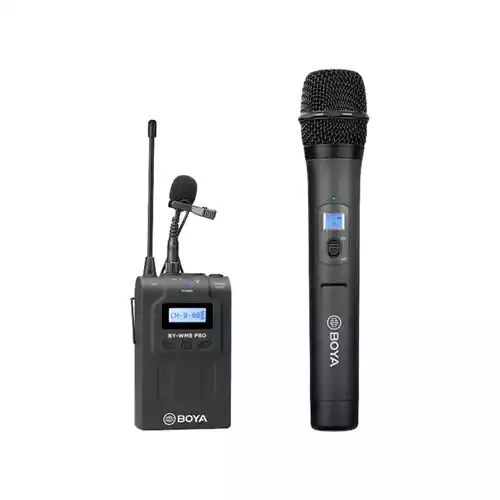 BOYA BY-WM8 PRO-K3 Camera-Mount Wireless Handheld Microphone thumbnail
