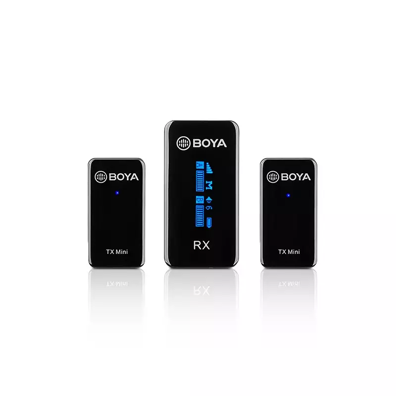 BOYA BY-XM6-S2 MINI ULTRA COMPACT 2.4GHZ WIRELESS MICROPHONE SYSTEM