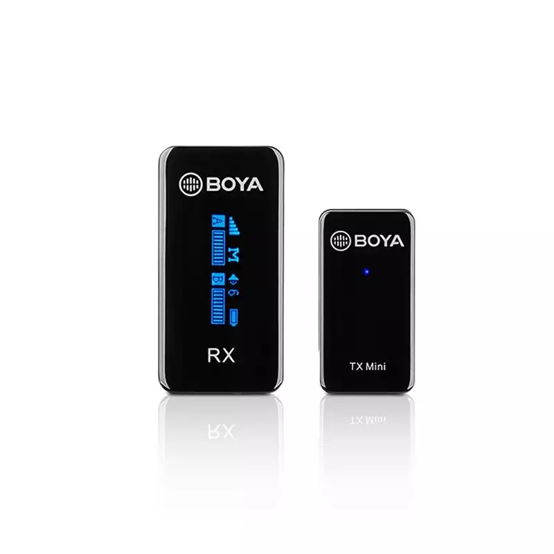BOYA BY-XM6-S1 MINI ULTRA COMPACT 2.4GHZ WIRELESS MICROPHONE SYSTEM