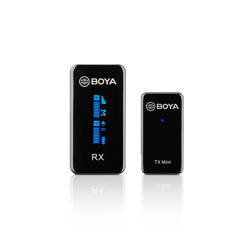 BOYA BY-XM6-S1 MINI ULTRA COMPACT 2.4GHZ WIRELESS MICROPHONE SYSTEM