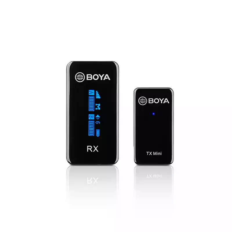 BOYA BY-XM6-S1 MINI ULTRA COMPACT 2.4GHZ WIRELESS MICROPHONE SYSTEM thumbnail