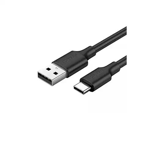UGREEN US287 (60118) Nickel Plating 2m USB-A 2.0 to USB-C Cable (Black)