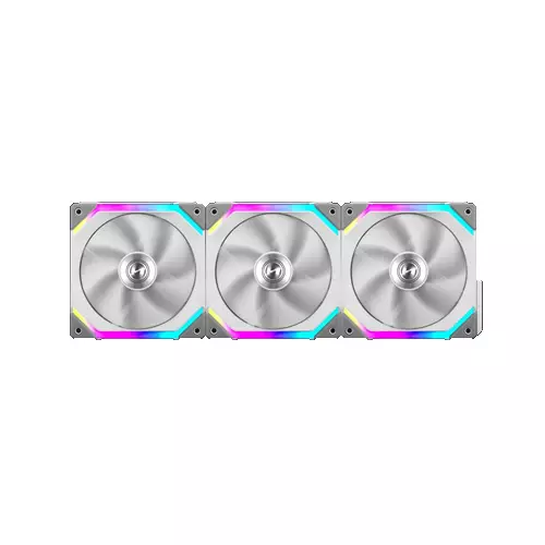 Lian Li UNI FAN SL120 3 IN 1 RGB Cooling Fan (White)