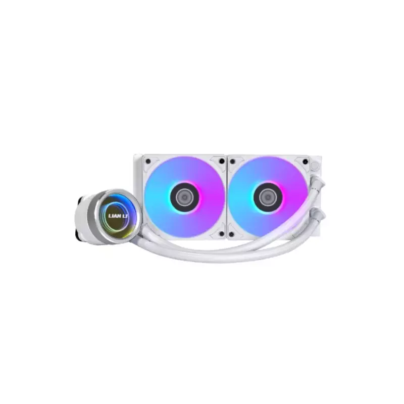 LIAN LI GALAHAD II TRINITY 240 ARGB ALL IN ONE LIQUID CPU COOLER WHITE