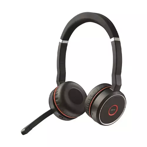 JABRA EVOLVE 75 UC STEREO WIRELESS BLUETOOTH HEADSET (7599-838-109)