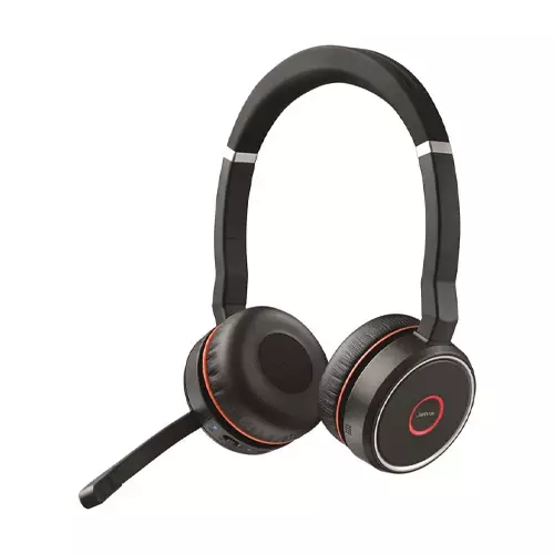 JABRA EVOLVE 75 UC STEREO WIRELESS BLUETOOTH HEADSET (7599-838-109)