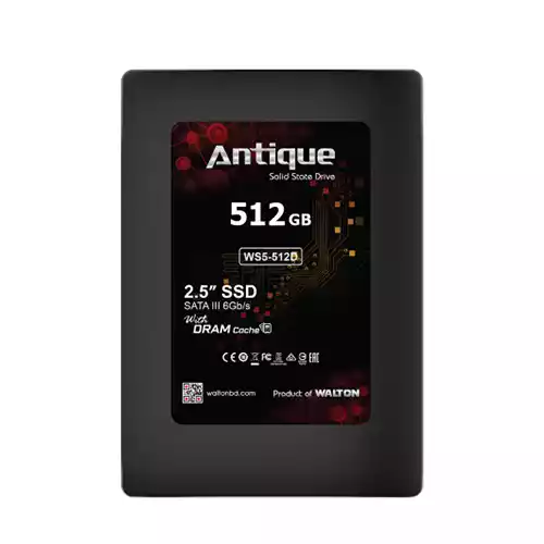 Walton WS5512D 512GB 2.5” SATA III SSD With DRAM Cache thumbnail
