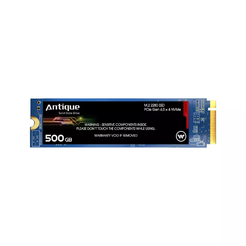 WALTON WS4500 500GB PCIE GEN4 NVME M.2 2280 SSD WITHOUT DRAM