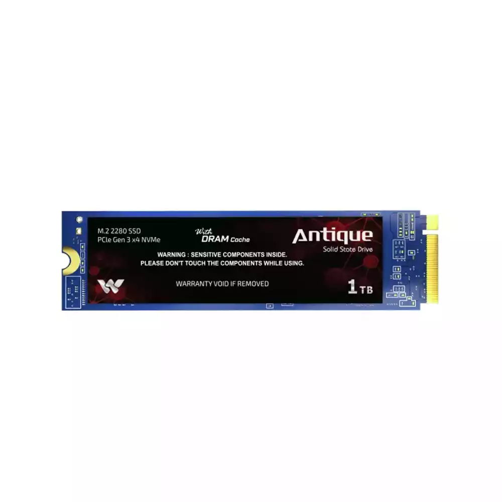WALTON WS21TBD 1 TB PCIE GEN3 NVME M.2 2280 SSD WITH DRAM