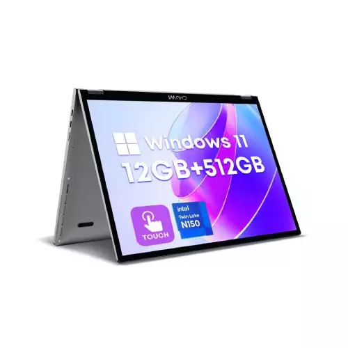 Chuwi MiniBook X Intel N150 12GB RAM 512GB SSD 10-Inch FHD+ Touch Laptop