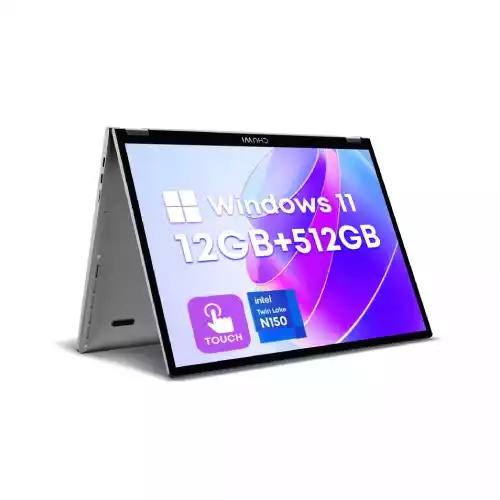 Chuwi MiniBook X Intel N150 12GB RAM 512GB SSD 10-Inch FHD+ Touch Laptop