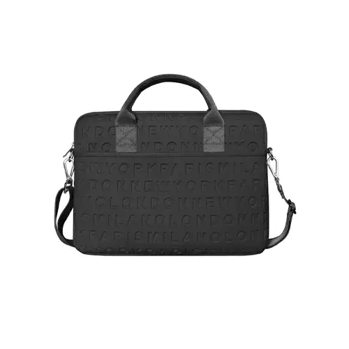 WIWU Cosmo Slim Case For 15.4" Laptop/Ultrabook, Black