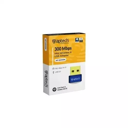 Aptech AP-WA103N 300Mbps USB WiFi Adapter