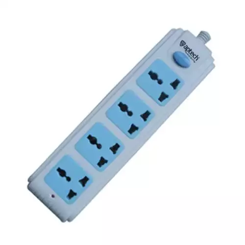 Aptech AP-445 4 Port Power Strip (2 Meter)